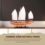 B405 Chinese Junk Natural Finish 